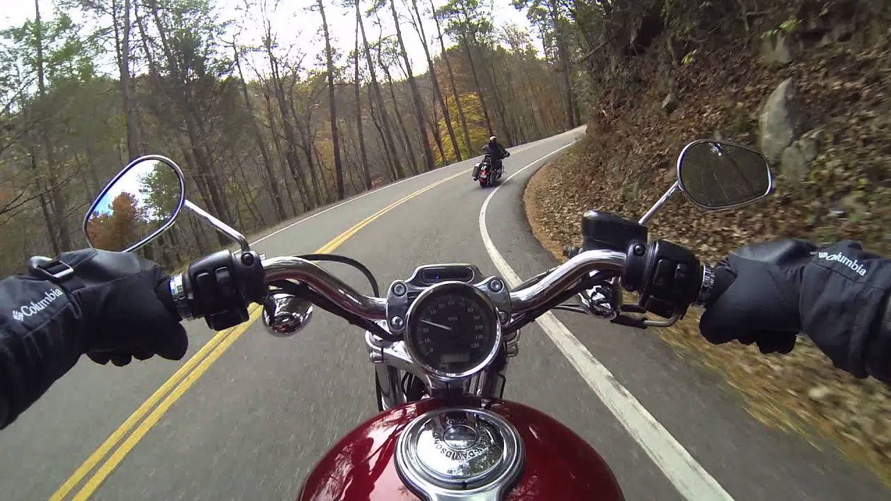 GoPro Tail of the Dragon Nov 2013 Harley Davidson