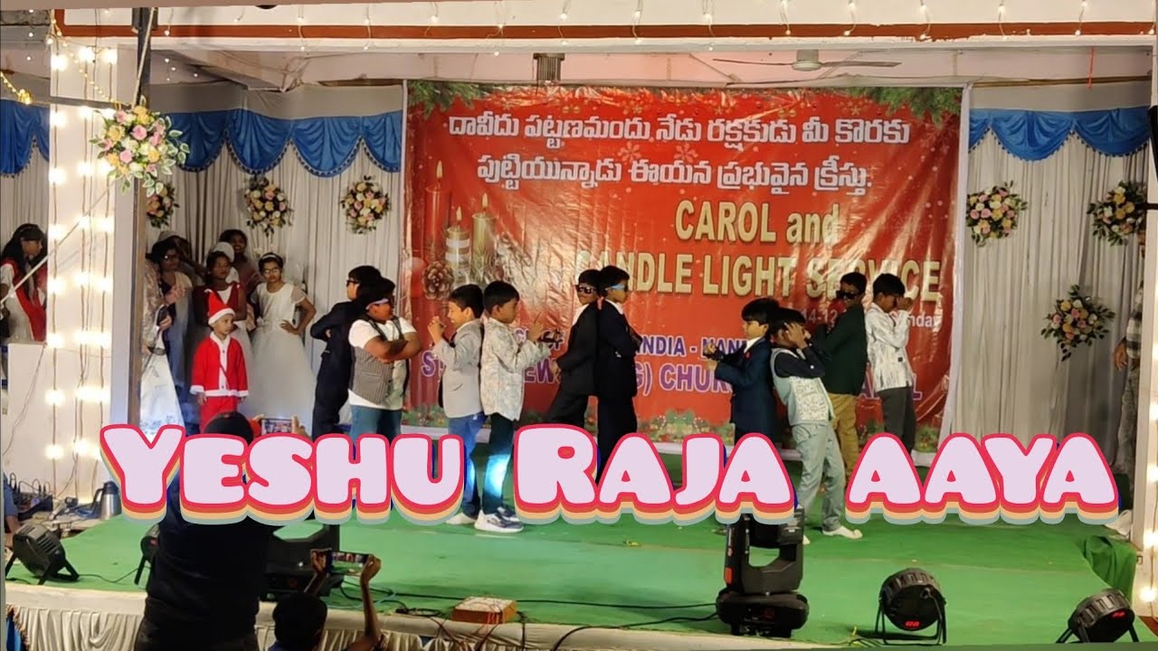 Yeshu Raja Aaya | Dance Performance | Christmas Candle Light 2025