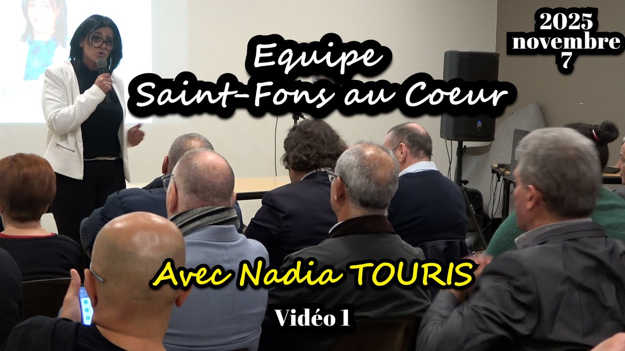 | L'EQUIPE SAINT-FONS AU COEUR | Nadia TOURIS 2025 11 07