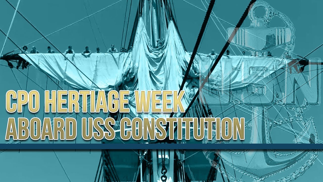 Heritage Week aboard USS Constitution.