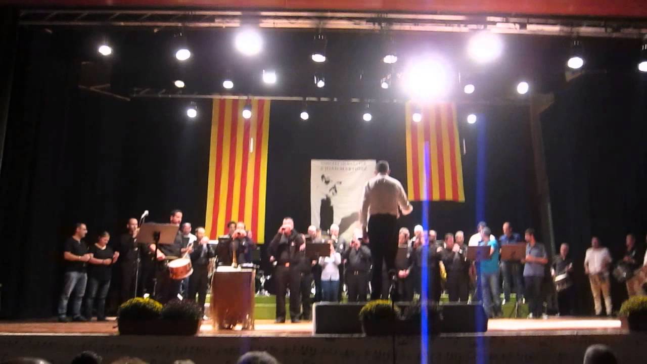 La Muixeranga d'Algemesí al Concert de La Xafigà en Homenatge a Joan A  Martinez
