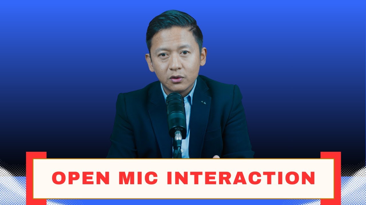 09:45 PM - Open Mic Live Interaction | The Lungleng Show