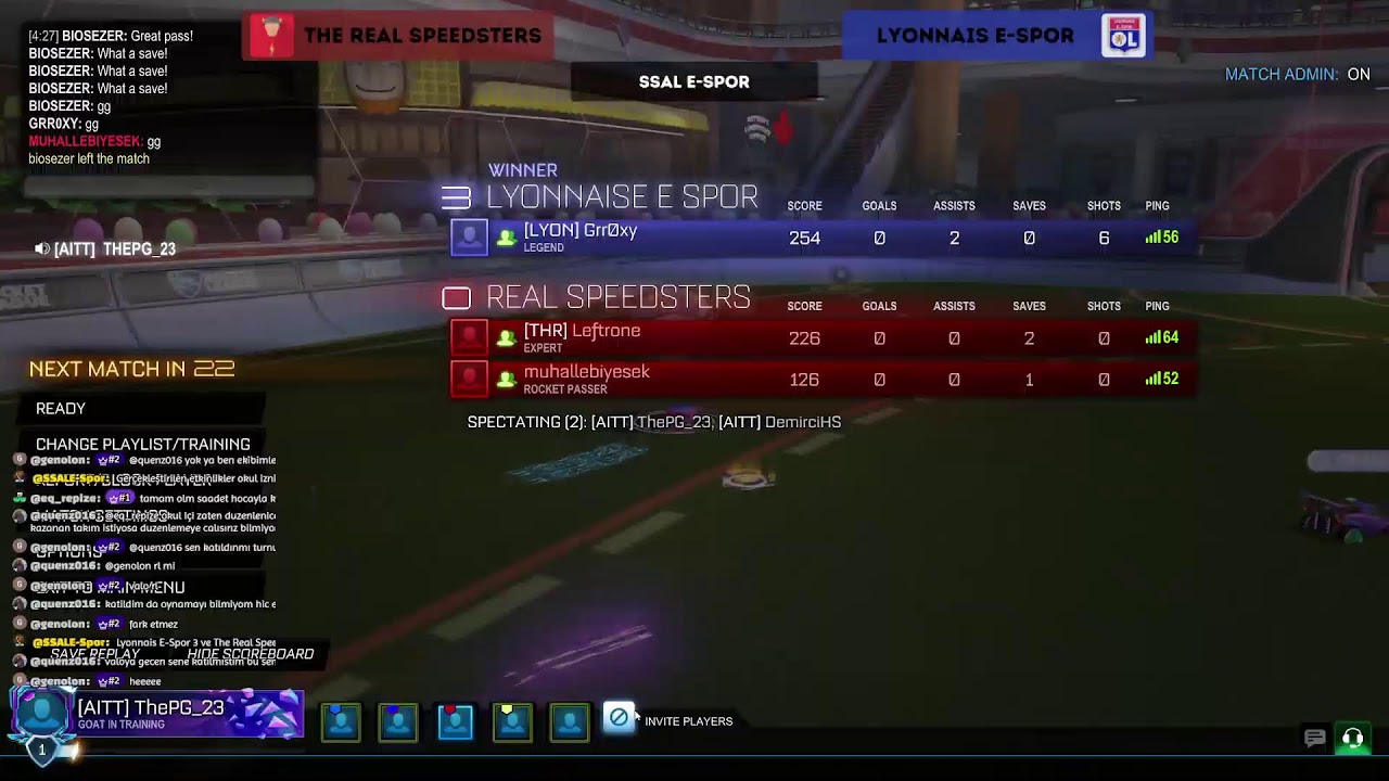 SSAL Rocket League Playofflar | Part 1