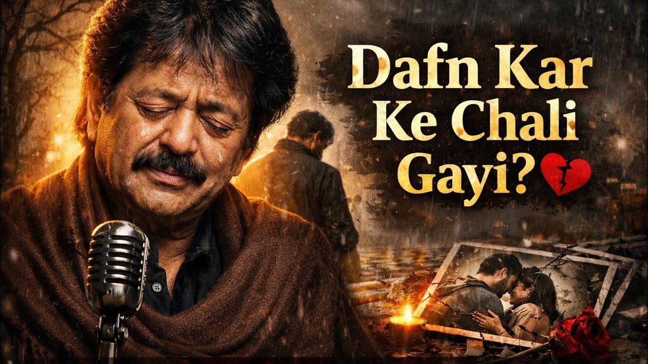 Mujhko Dafna Kar Wo Jab Wapas Jayegi 💔| Attaullah Khan Style Sad Song | Heart Touching Bewafai Audio
