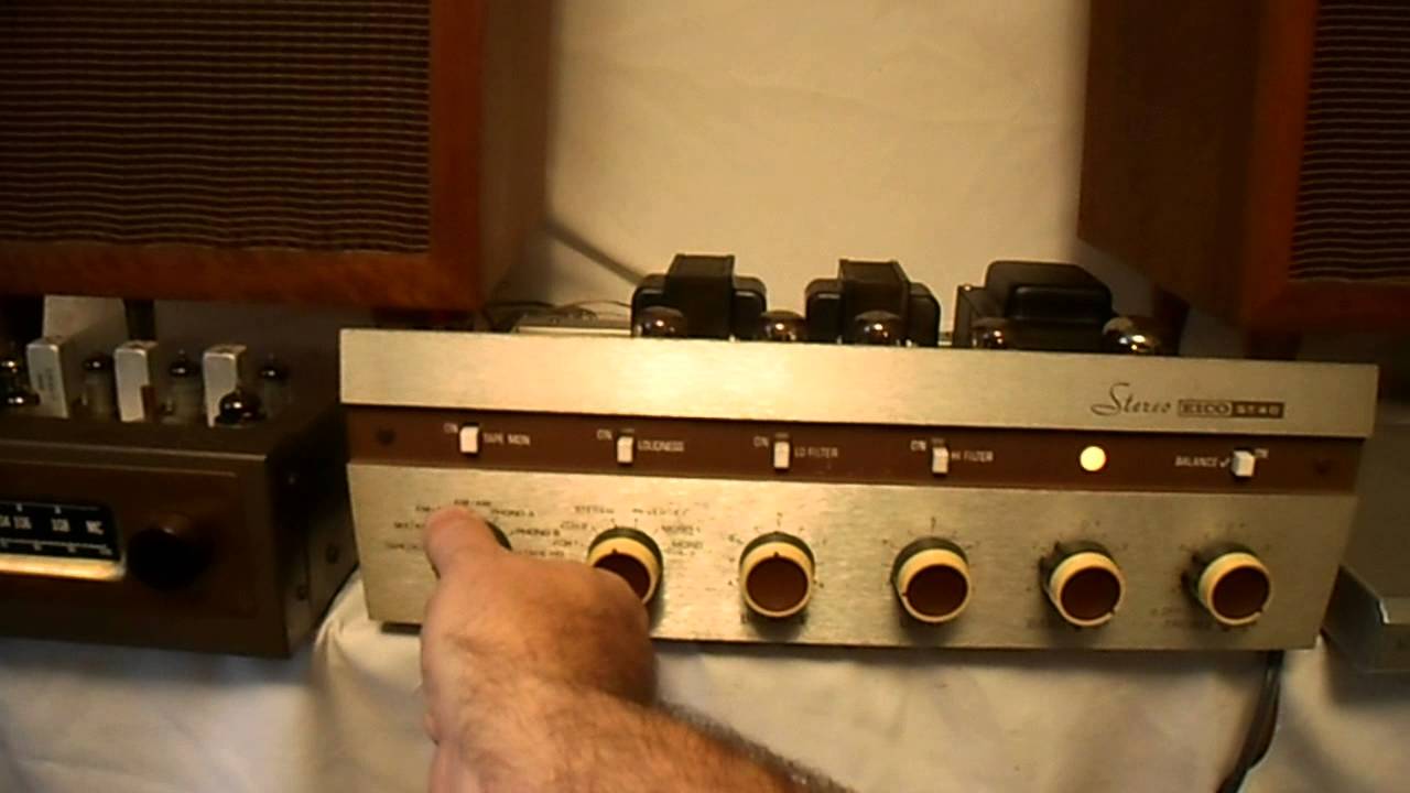 eico st 40 stereo amplifier