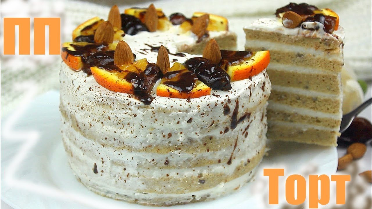 ДИЕТИЧЕСКИЙ ФИНИКОВЫЙ ТОРТ С КОКОСОВЫМ кремом // ПП и ЗОЖ