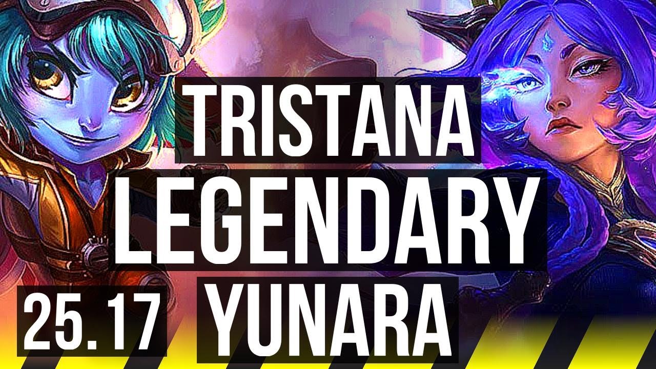 TRISTANA & Sona vs YUNARA & Alistar (ADC) | Legendary | EUW Grandmaster | 25.17