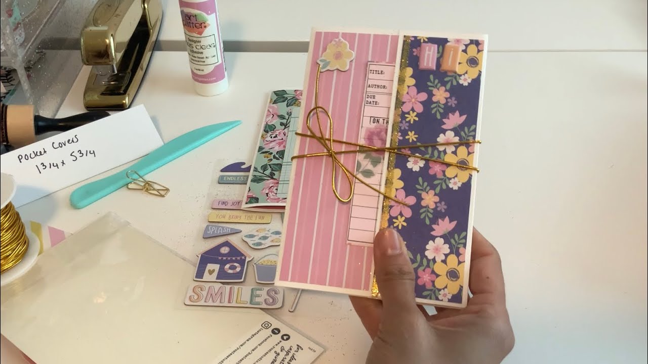 Single Sided Paper Project Folio Journal or Insert Pages