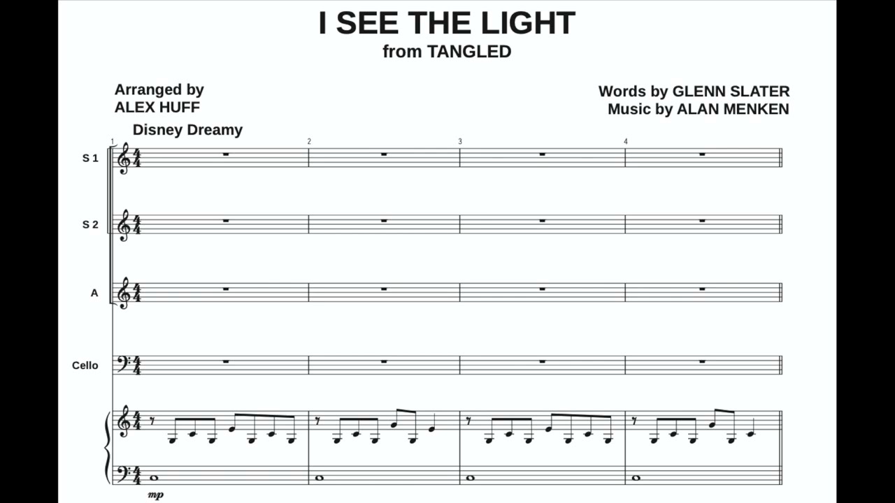 I See The Light | SSA CHOIR