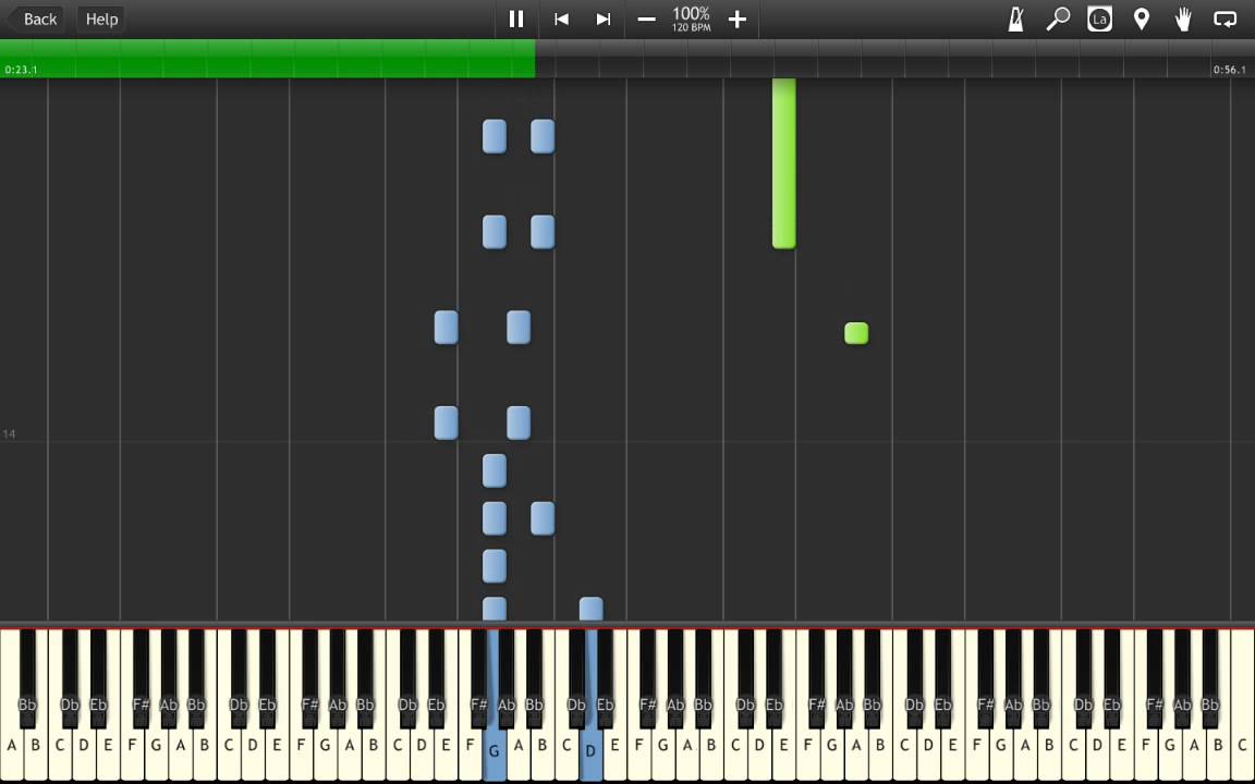 Zelda Twilight Princess - Hidden Skill Training (Synthesia)