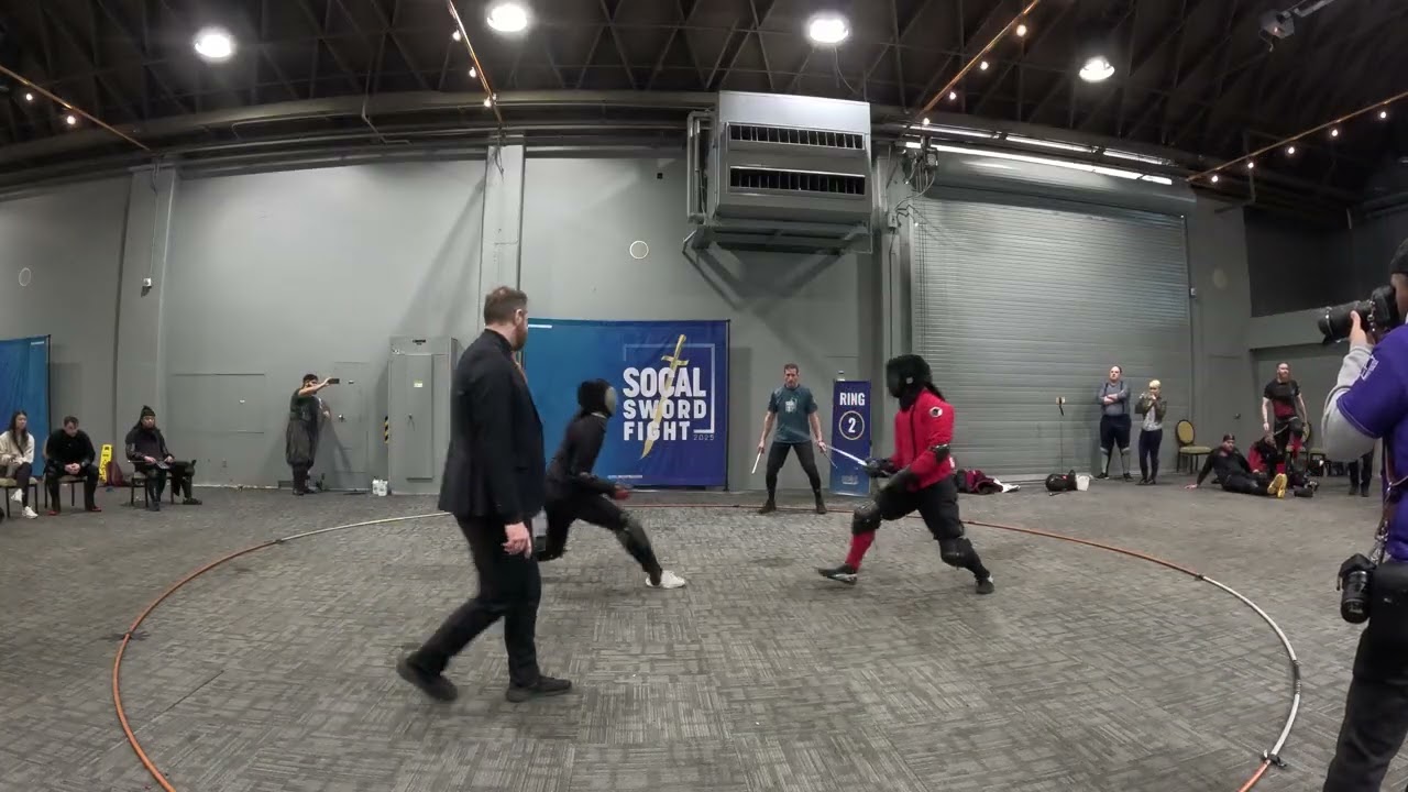 Socal Swordfight 2025 Tier A Longsword: Ville Valimaki vs Antoni Olbrychski (incomplete)