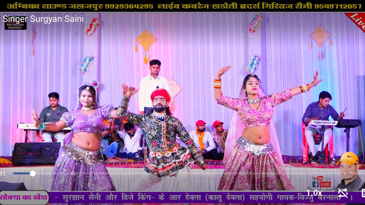 सिंगर सुरज्ञान सैनी ! शौक्या खेड़ा का बालाजी को मंदरियो मन घनु पियारो लागे र भाई डा ओ ! Balaji Song