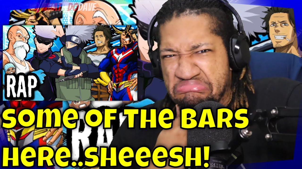 Reaction to Anime Sensei Rap Cypher | GameboyJones ft None Like Joshua, Zach B, FrivolousShara, More