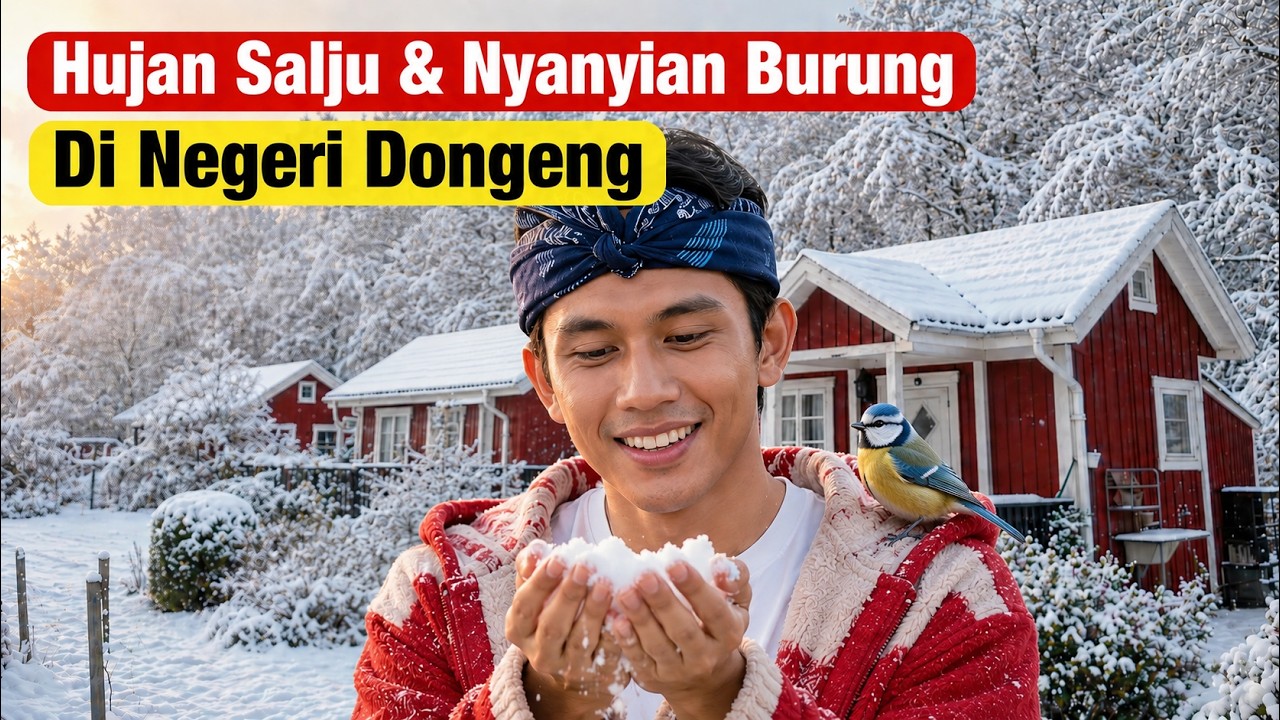 Hujan Salju di Negeri Dongeng : Sungguh Indah dan Menakjubkan Suasana Desa di Eropa #Swedia #WNI