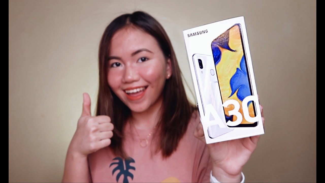 SAMSUNG GALAXY A30 UNBOXING AND REVIEW