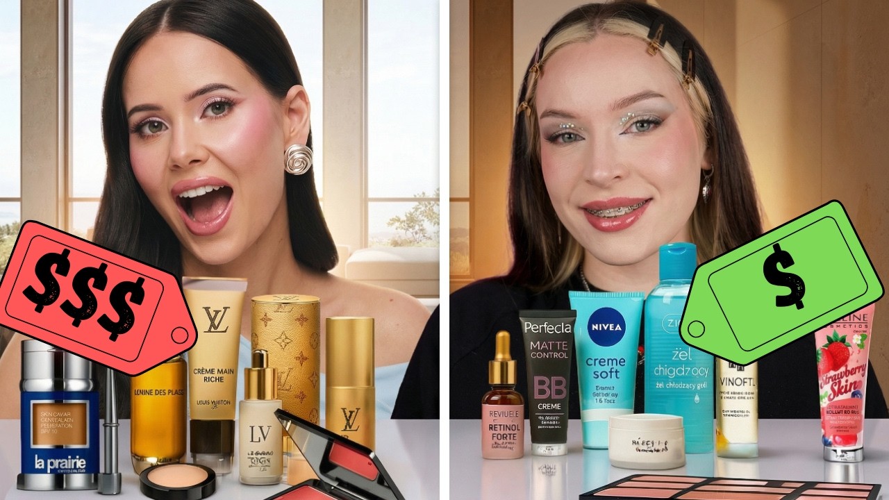 Znajdź TANI ZAMIENNIK do DROGIEGO KOSMETYKU CHALLENGE! (ft. Weronika Jaguś)