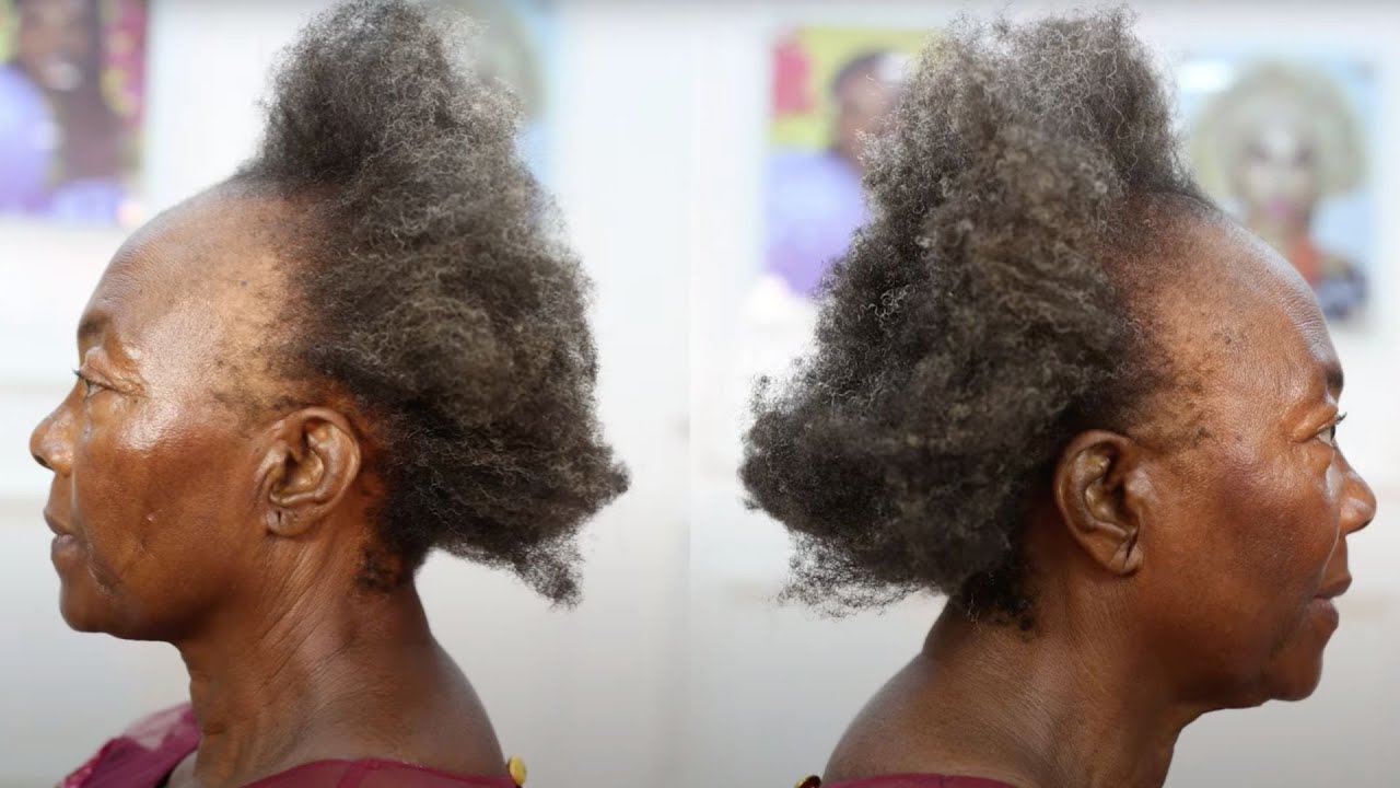 ⬆️ 100M VIEWS 😱 MUST WATCH 😱 OMG VIRAL 👉 GRANDMA TRANSFORMATION 👆  ⬆️😱 DARK SKIN  😱 MAKEUP AND GELE