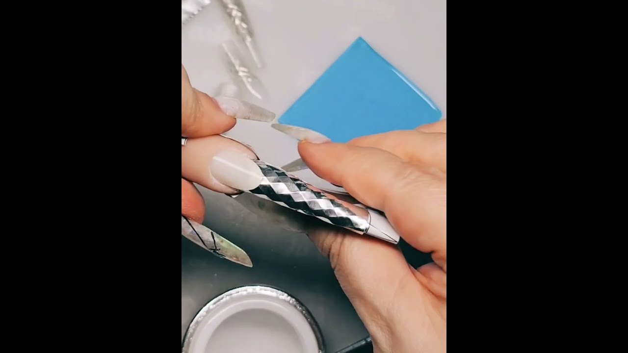 Дизайн с разной фольгой 2 часть
