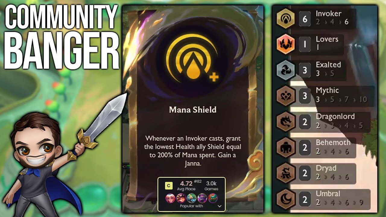 Mana Shield mit Invoker 6! | TFT Community Banger