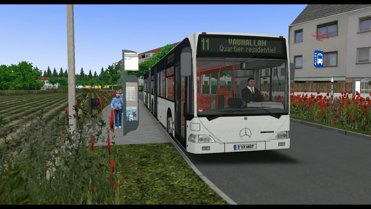 OMSI 2 Express 91.06 Map - Route 11 (Bievres Gare - Bauhallan Quartier Residentiel)