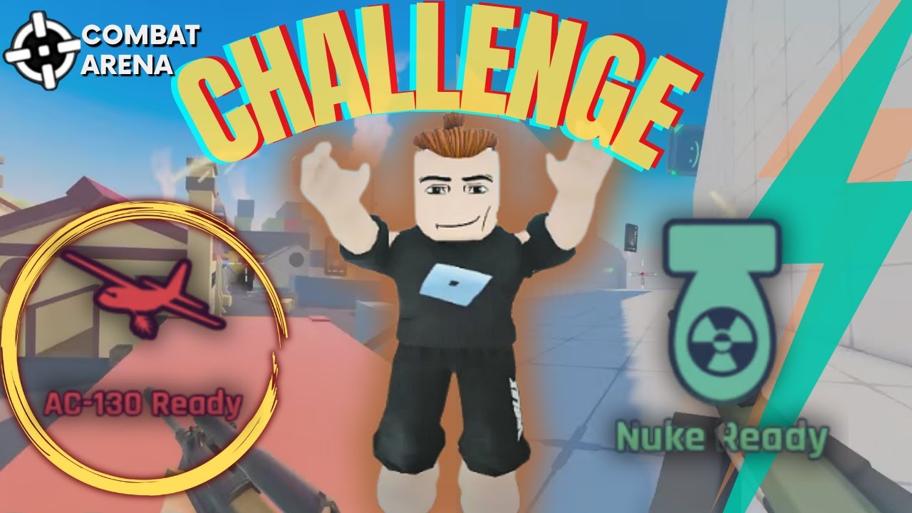 No Help Challenge: Only NUKE 💣 | Roblox Combat Arena Gameplay