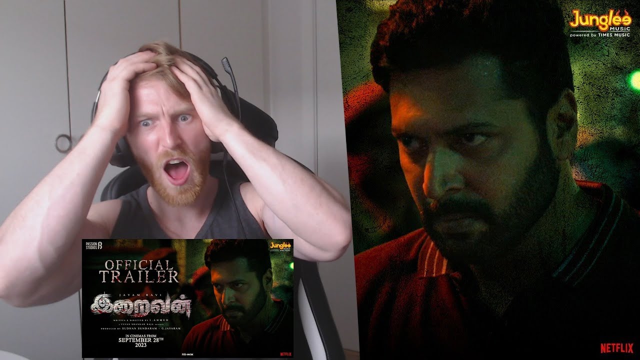 Iraivan Trailer • Reaction By Foreigner 🇩🇰🇩🇰