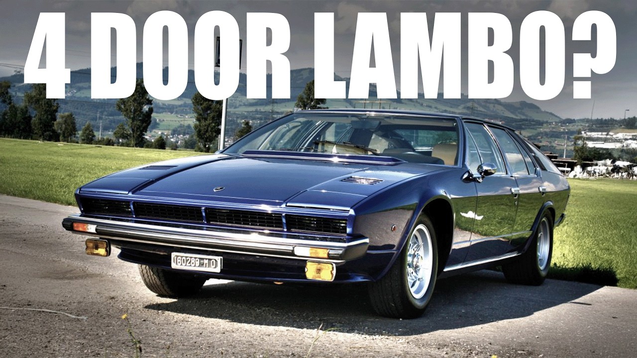Lamborghini Frua Faena: четырехдверный Lamborghini, о котором никто не знает
