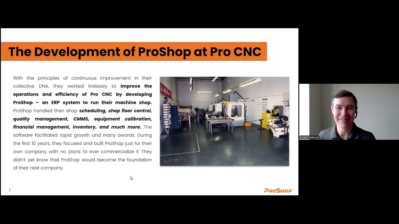 Stump the Founders: Q&A, Machine Shop Best Practices & ProShop ERP Demo and Preview of the Next ...