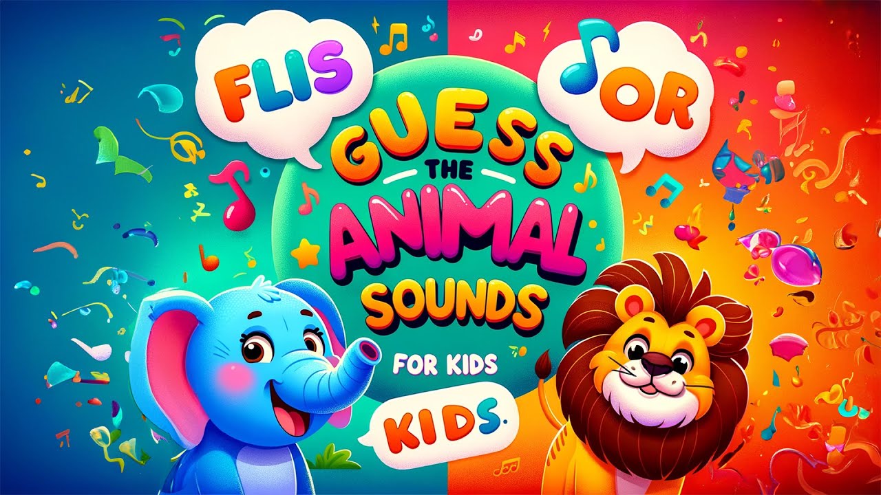 Guess the Animal sounds for Kids!