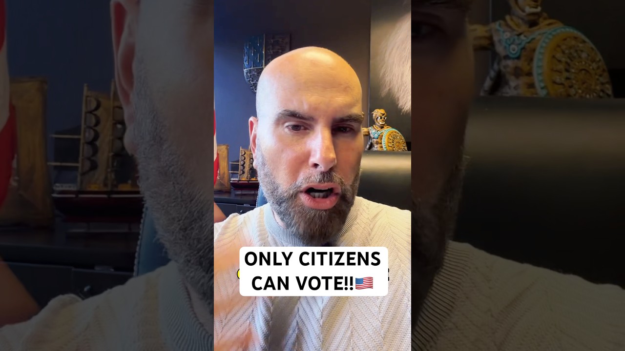 ONLY Citizens can vote! #motivation #masculinity