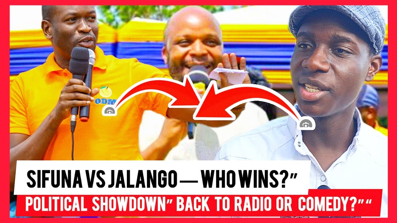 Mp Jalango will not win! Against SIFUNA Arudi kwa Radio ama Comedy 