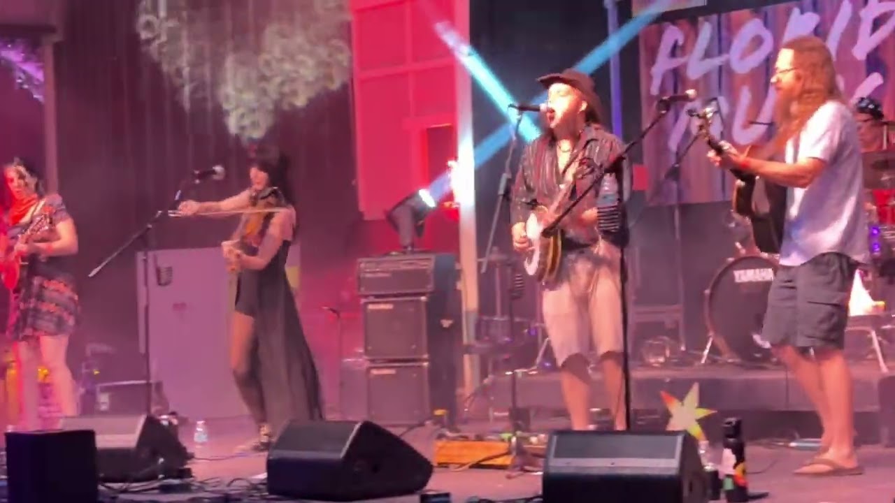 Tire Fire band at Florida Winter Music Festival 2025  @ Florida Sand Music Ranch 