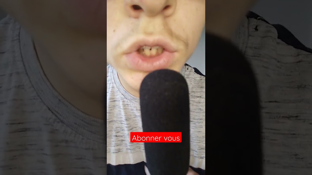 asmr bruit de bouche