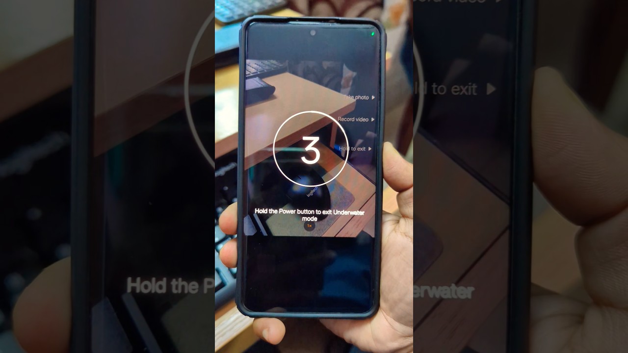 realme p3 ultra amazing feature || removing water #realme #amazing #feature #ultra