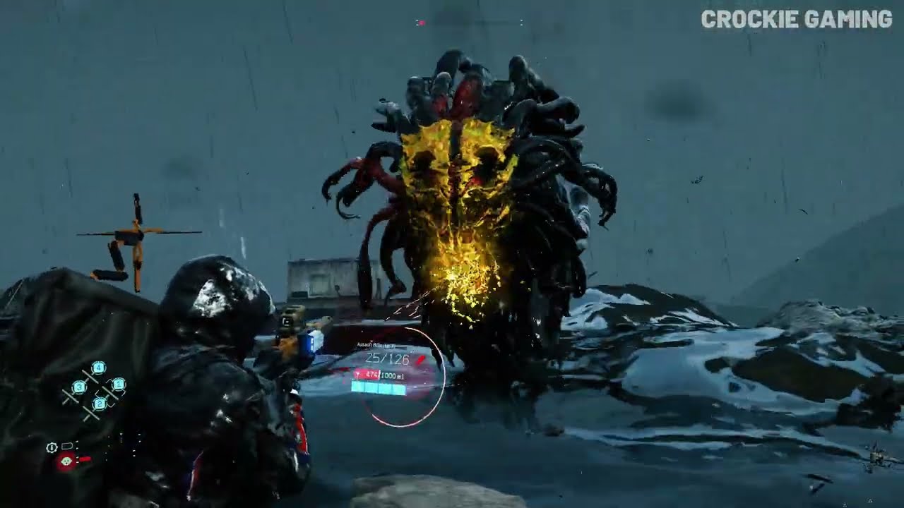 SAM VS 3 GIANT LION BT - BOSS FIGHT (VERY HARD) | DEATH STRANDING DC