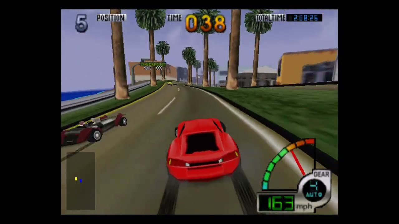 California Speed Nintendo 64 Gameplay (N64 Plus FZ Pro)