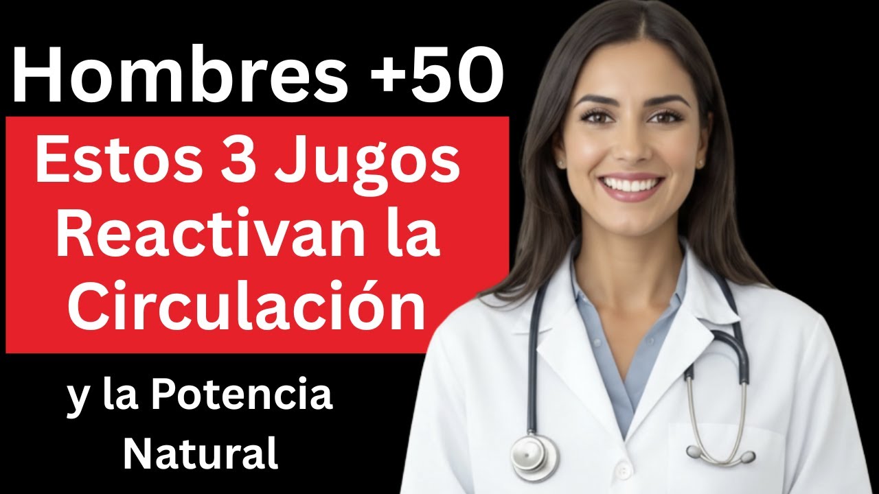 3 Jugos Naturales que Recuperan la Potencia Masculina Después de los 50 (Sin Pastillas)