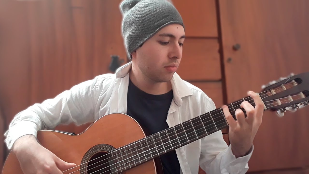 Llámame si me necesitas - Miguel Mateos / Zas - cover en guitarra fingerstyle