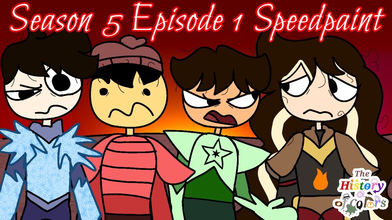 The History of Colors Season 5 Episode 1 Speedpaint