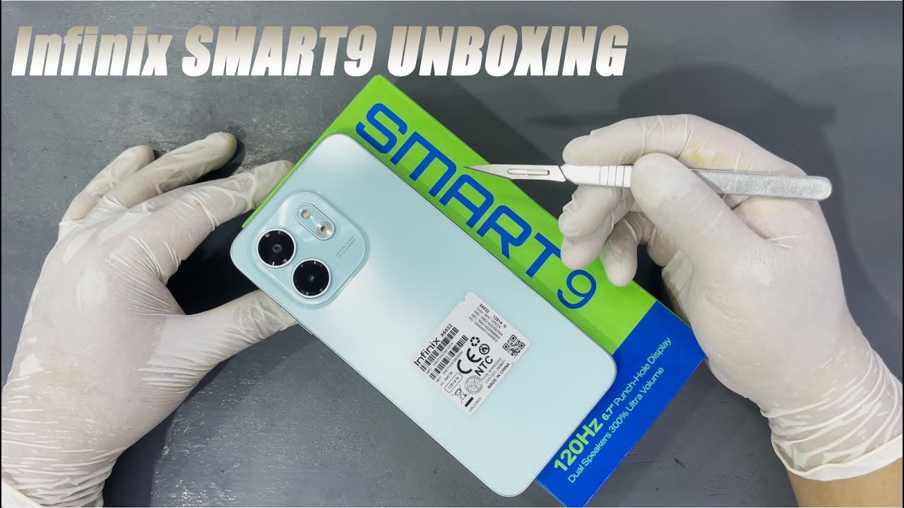 Infinix SMART 9 Unboxing - First Look & Hands-On