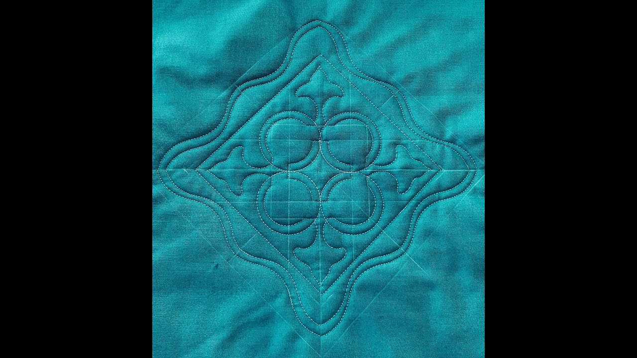Lampshade design made magic on a quilt!
