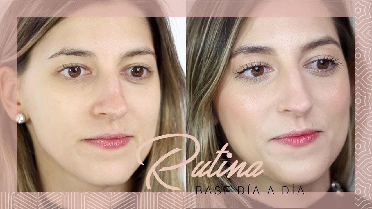 T U T O R I A L : Rutina de base diaria - Maquillaje simple | I'm Karenina TV