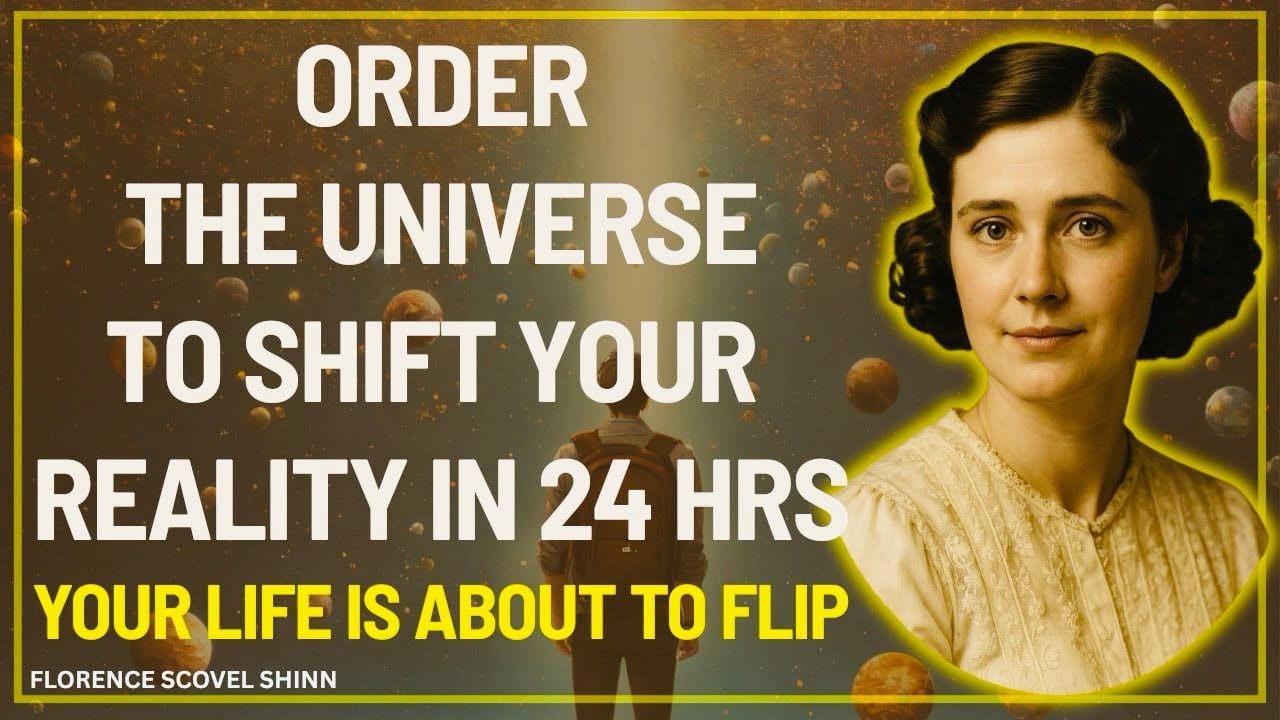 Order the Universe to Rearrange Everything for You (Do This Daily) / Florence Scovel Shinn 