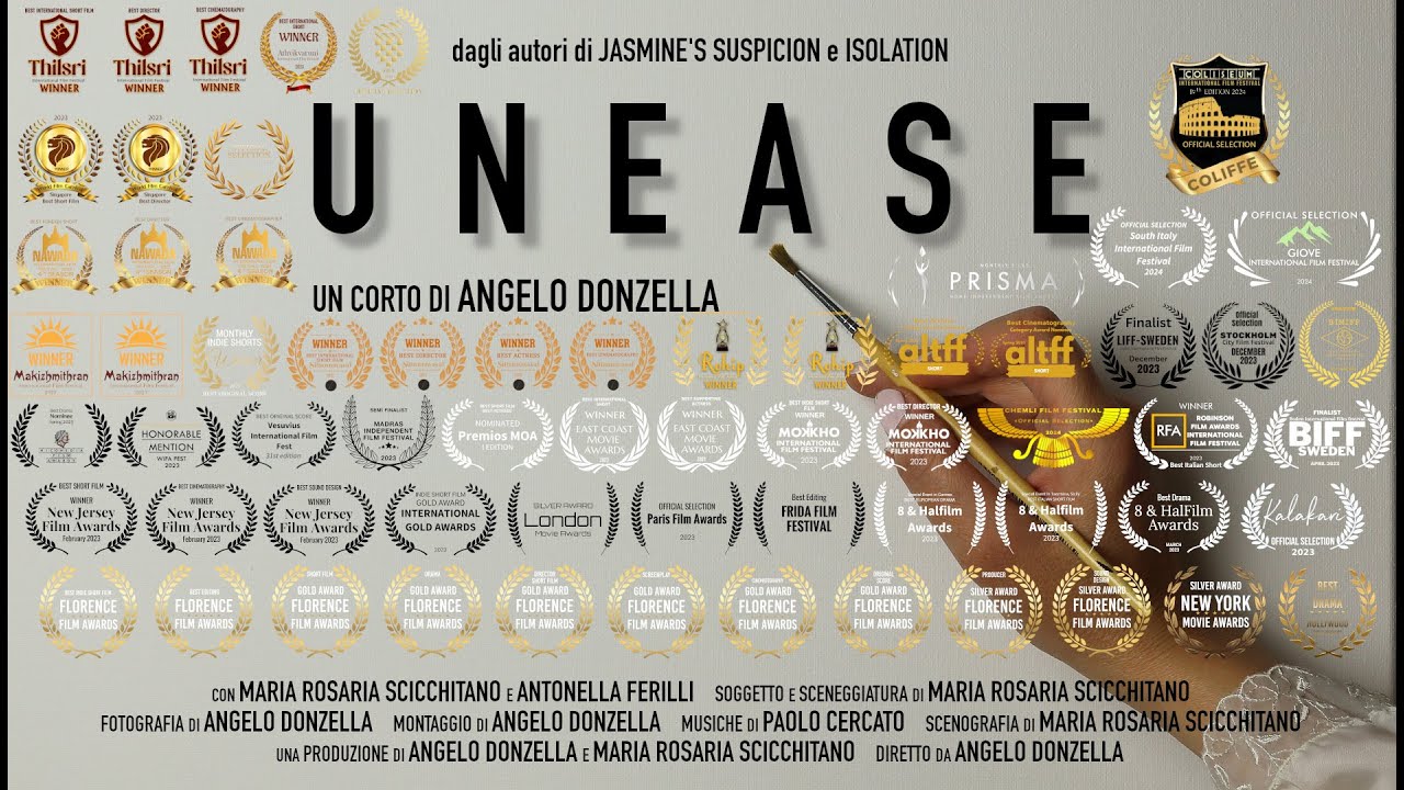 UNEASE - Award Winning Short Film - Trailer (Ita) 2023 (Sub Eng)