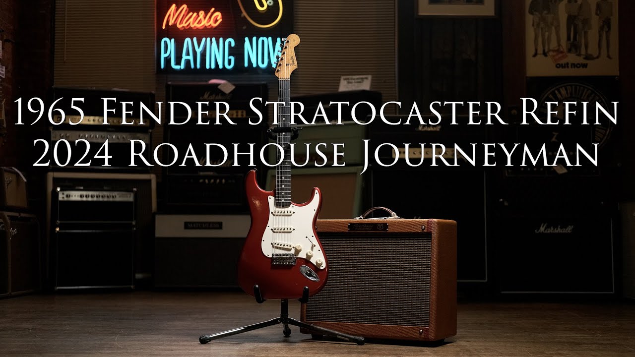 1965 Fender Stratocaster (Refinished) w/Nick Mardon