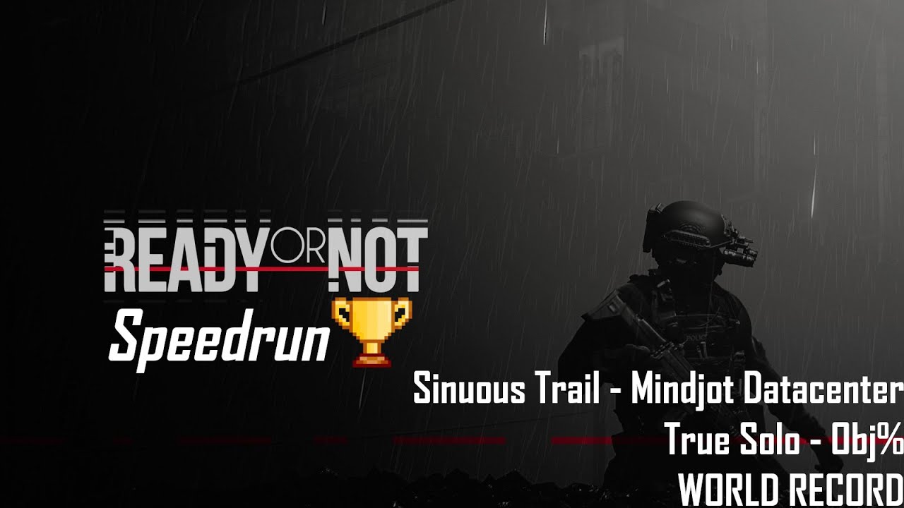 [Ready or Not] Sinuous Trail True Solo Arrest% Speedrun (World Record)