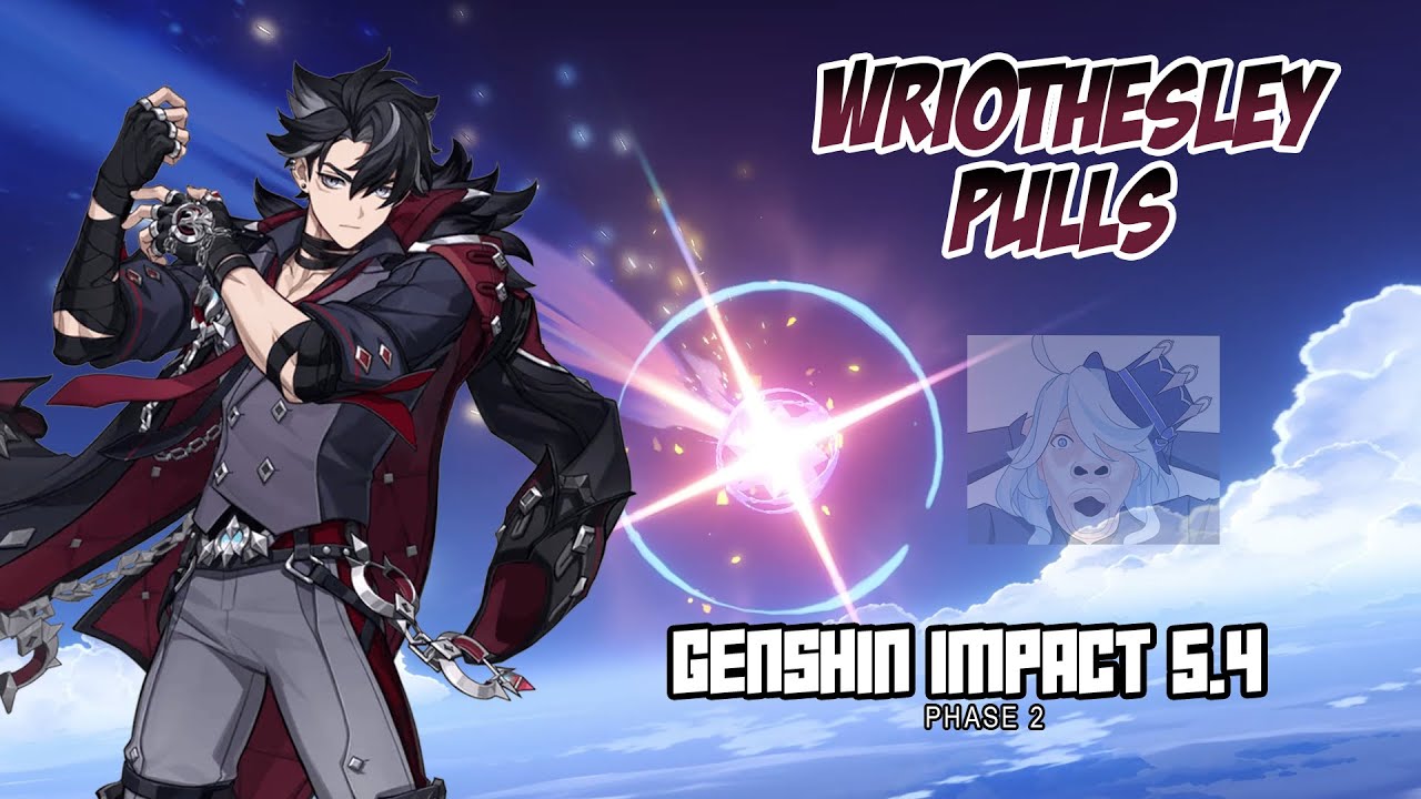 Insane Wriothesley Pulls | Genshin Impact 5.4 Banner Second Phase