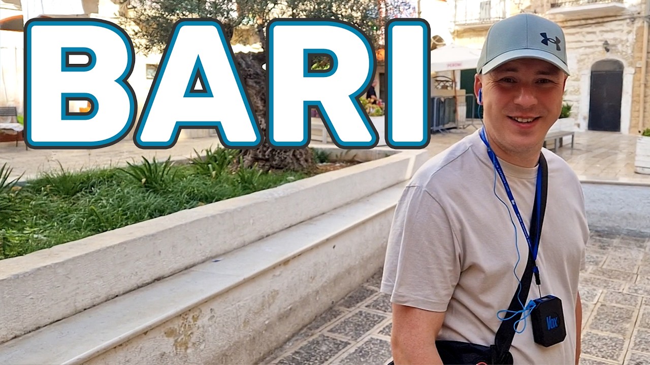 Bari, Italy Cruise Port - A Walking Tour of the Historic Old Town! 🇮🇹