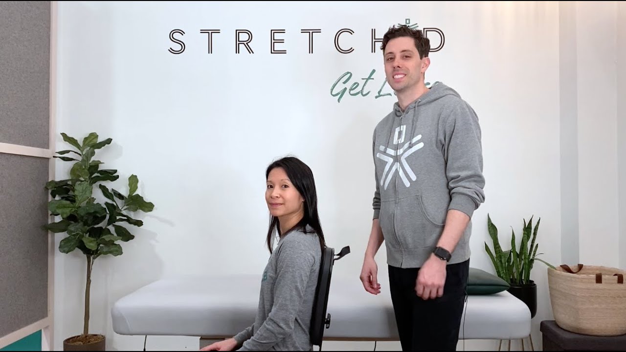Easy assisted stretches to do with a partner