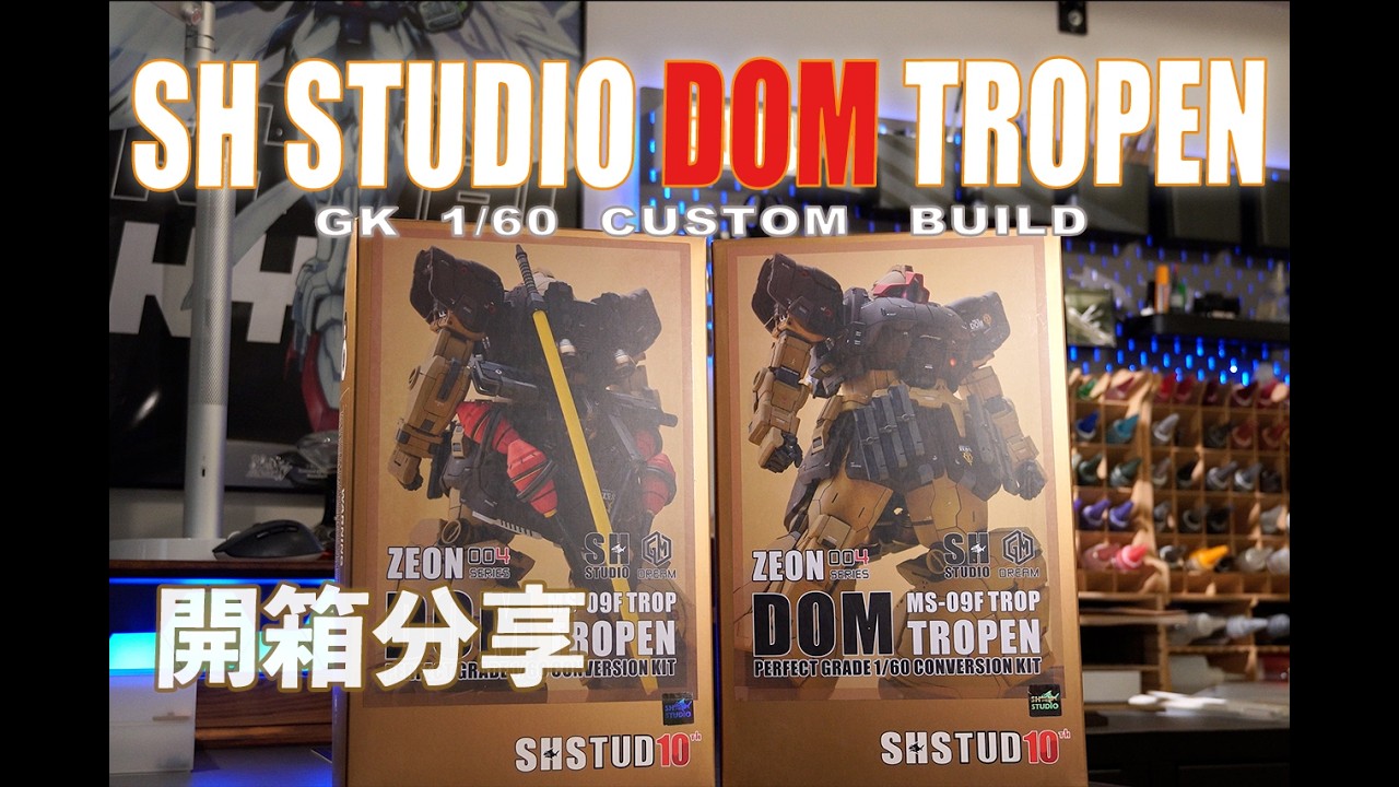 ［開箱分享］SH Studio 1/60 Dom Tropen 沙漠大魔